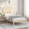 Image de vidaXL Cadre de lit sans matelas 90x190 cm bois massif