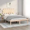 Image de vidaXL Cadre de lit sans matelas 120x190 cm bois massif
