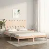 Image de vidaXL Cadre de lit sans matelas 160x200 cm bois massif