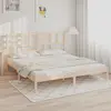 Image de vidaXL Cadre de lit sans matelas bois massif 180x200 cm