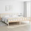Image de vidaXL Cadre de lit sans matelas bois massif 160x200 cm