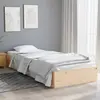 Image de vidaXL Cadre de lit sans matelas bois massif 90x190 cm