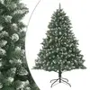 Image de vidaXL Sapin de Noël artificiel avec support 210 cm PVC