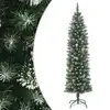 Image de vidaXL Sapin de Noël artificiel mince avec support 240 cm PVC