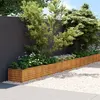 Image de vidaXL Lit surélevé de jardin 960x50x36 cm acier corten