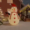 Image de vidaXL Bonhomme de neige gonflable avec LED 360 cm