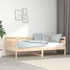 Image de vidaXL Lit de jour sans matelas bois de pin massif 90x190 cm