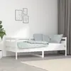 Image de vidaXL Lit de jour sans matelas blanc bois de pin massif 90x190 cm
