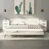 Image de vidaXL Tables de chevet 2 pcs Blanc 40x36x65 cm