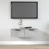 Image de vidaXL Armoire murale Gris béton 68x30x20 cm Bois d'ingénierie