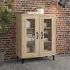 Image de vidaXL Buffet chêne sonoma 69,5x34x90 cm bois d'ingénierie