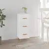 Image de vidaXL Buffet blanc 34,5x34x90 cm bois d'ingénierie