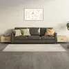 Image de vidaXL Tables basses avec pieds en métal 2 pcs Chêne sonoma 50x50x40cm