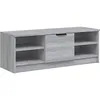 Image de vidaXL Tv-meubel 102x35,5x36,5 cm bewerkt hout grijs sonoma eikenkleur