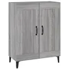 Image de vidaXL Buffet gris Sonoma 69,6 x 34 x 89,9 cm en bois d'ingénierie