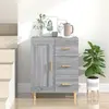 Image de vidaXL Buffet Sonoma gris 69,5x34x90 cm Bois d'ingénierie