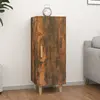 Image de vidaXL Buffet Chêne fumé 34,5x34x90 cm Bois d'ingénierie