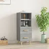 Image de vidaXL Buffet Sonoma gris 34,5x34x90 cm Bois d'ingénierie