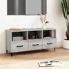 Image de vidaXL Meuble TV Sonoma gris 102x35x50 cm Bois d'ingénierie