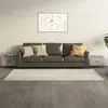 Image de vidaXL Tables basses avec pieds en métal 2 pcs Sonoma gris 50x50x40 cm