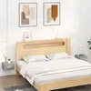 Image de vidaXL Tables de chevet murales 2 pcs sonoma gris 35x35x20 cm
