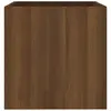 Image de vidaXL Jardinière Chêne marron 40x40x40 cm Bois d'ingénierie