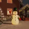 Image de vidaXL Bonhomme de neige gonflable avec LED 120 cm