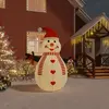Image de vidaXL Bonhomme de neige gonflable avec LED 250 cm