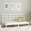 Image de vidaXL Lit de jour sans matelas blanc 90x200 cm bois de pin massif