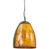 Image de vidaXL Lampe suspendue industrielle 25 W Multicolore Ronde 32 cm E27