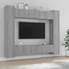 Image de vidaXL Ensemble de meubles TV 8 pcs Sonoma gris Bois d'ingénierie