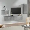 Image de vidaXL Ensemble de meubles TV 4 pcs Sonoma gris Bois d'ingénierie