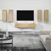 Image de vidaXL Ensemble de meubles TV 6 pcs Chêne sonoma Bois d'ingénierie