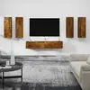 Image de vidaXL Ensemble de meubles TV 6 pcs Chêne fumé Bois d'ingénierie