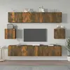 Image de vidaXL Ensemble de meubles TV 6 pcs Chêne fumé Bois d'ingénierie