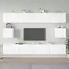 Image de vidaXL Ensemble de meubles TV 6 pcs Blanc Bois d'ingénierie