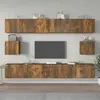 Image de vidaXL Ensemble de meubles TV 6 pcs Chêne fumé Bois d'ingénierie