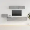 Image de vidaXL Ensemble de meubles TV 5 pcs Sonoma gris Bois d'ingénierie