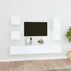 Image de vidaXL Ensemble de meubles TV 5 pcs Blanc Bois d'ingénierie