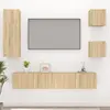 Image de vidaXL Ensemble de meubles TV 5 pcs Chêne sonoma Bois d'ingénierie