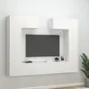 Image de vidaXL Ensemble de meubles TV 6 pcs Blanc Bois d'ingénierie