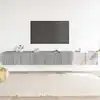 Image de vidaXL Ensemble de meubles TV 3 pcs Sonoma gris Bois d'ingénierie