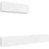 Image de vidaXL Ensemble de meubles TV 3 pcs Blanc Bois d'ingénierie