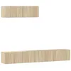 Image de vidaXL Ensemble de meubles TV 3 pcs Chêne sonoma Bois d'ingénierie