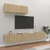 Image de vidaXL Ensemble de meubles TV 3 pcs Chêne sonoma Bois d'ingénierie