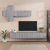 Image de vidaXL Ensemble de meubles TV 7 pcs Sonoma gris Bois d'ingénierie