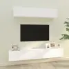 Image de vidaXL Ensemble de meubles TV 4 pcs Blanc Bois d'ingénierie
