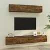 Image de vidaXL Ensemble de meubles TV 4 pcs Chêne fumé Bois d'ingénierie