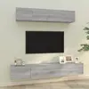 Image de vidaXL Ensemble de meubles TV 4 pcs Sonoma gris Bois d'ingénierie