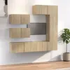 Image de vidaXL Ensemble de meubles TV 6 pcs Chêne sonoma Bois d'ingénierie